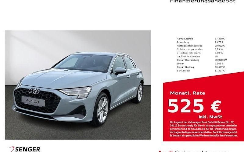 Gebraucht Audi A3 Ambiente 150 PS (110 kW) 2026 Pfeilgrauperleffekt Limousine