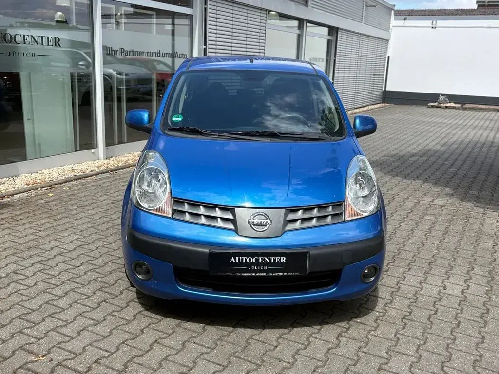 Gebraucht Nissan Note Acenta 88 PS (64 kW) 2006 New blue (m) Kleinwagen