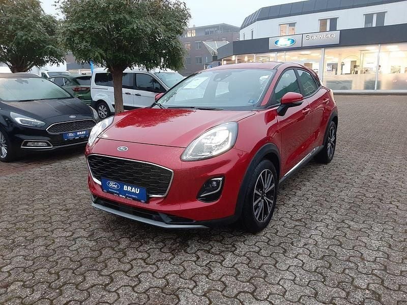 Rot Gebraucht 2024 Ford Puma Titanium SUV | 22.990 € (Guter Preis) - Bild 1/4