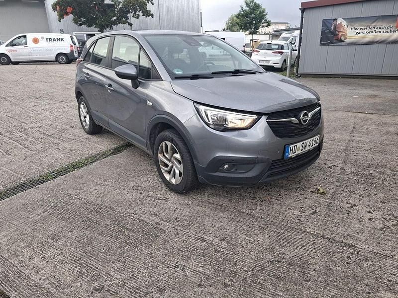 Grau Gebraucht 2017 Opel Crossland Edition SUV | 9.699 € (Superpreis) - Bild 1/4