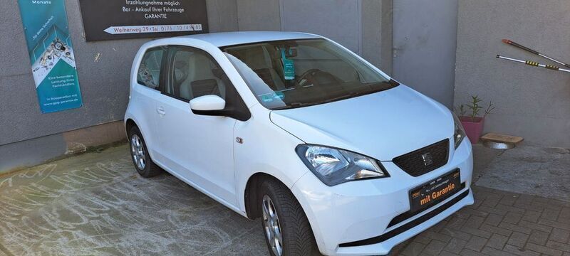 Gebraucht Seat Mii Style 60 PS (44 kW) 2014 "candy" weiss Kleinwagen