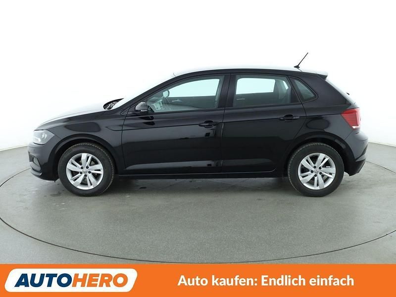 Gebraucht VW Polo Comfortline 65 PS (47 kW) 2019 Schwarz Kleinwagen