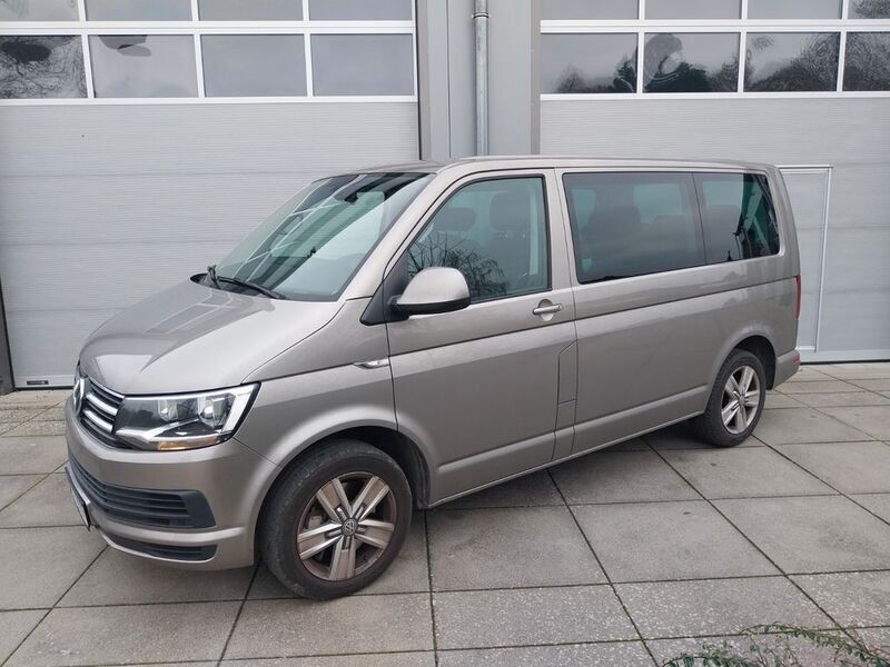 Mojave beige metallic Gebraucht 2017 VW T6 Comfortline Van | 29.990 € (Guter Preis) - Bild 1/4
