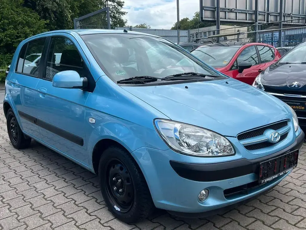 Gebraucht Hyundai Getz GLS 97 PS (71 kW) 2007 Blau Kleinwagen
