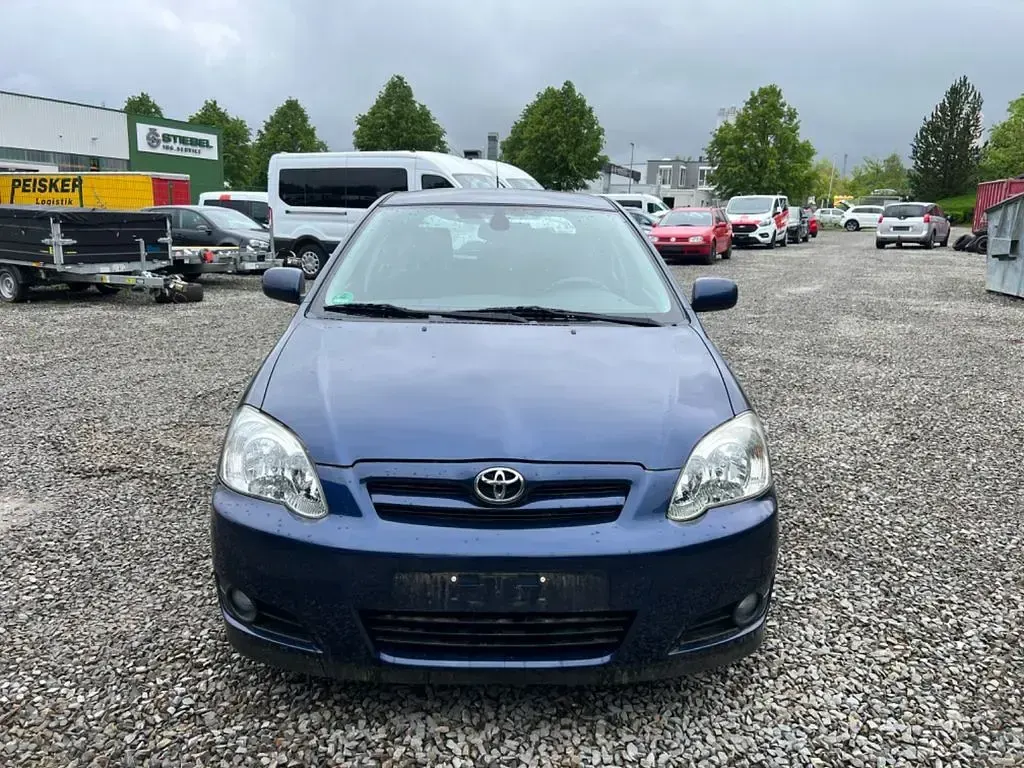 Gebraucht Toyota Corolla Sol 97 PS (71 kW) 2006 Blau Limousine