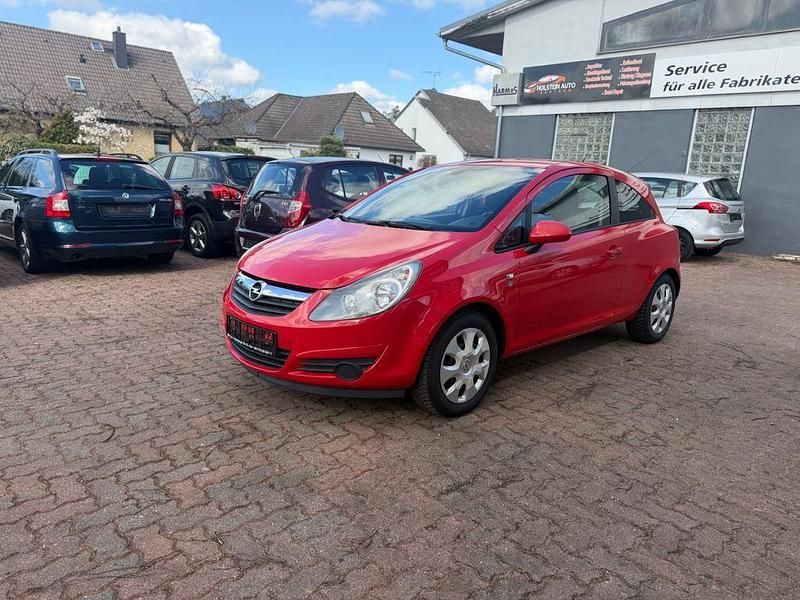 Gebraucht Opel Corsa Edition 101 PS (74 kW) 2010 Rot Kleinwagen
