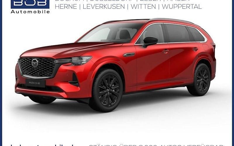 Rot Neu 2026 Mazda CX-80 Homura-Line SUV | 69.350 € - Bild 1/4
