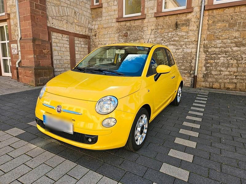 Gelb Gebraucht 2009 Fiat 500 Kleinwagen | 3.900 € (Etwas zu teuer) - Bild 1/4