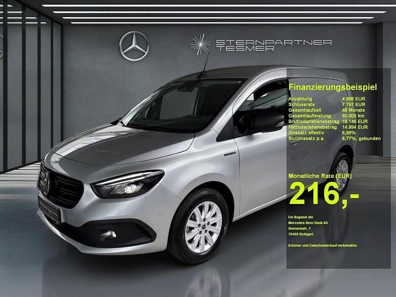 Helvinsilber metallic Gebraucht 2023 Mercedes eCitan Van / Kleinbus | 19.992 € (Superpreis) - Bild 1/3