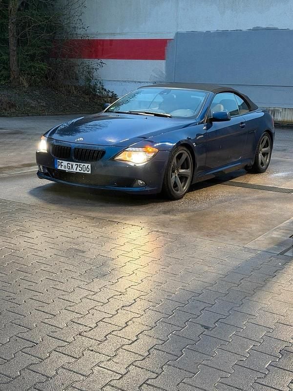 Gebraucht BMW 635 Cabriolet Sport Line 286 PS (210 kW) 2008 Blau Cabrio