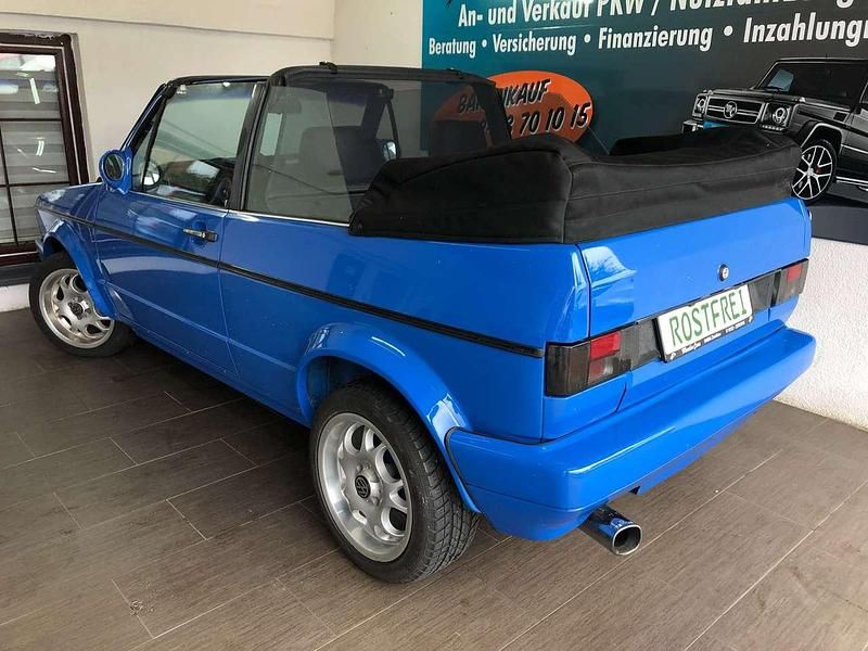 Gebraucht VW Golf Cabriolet 72 PS (52 kW) 1987 Blau Cabrio