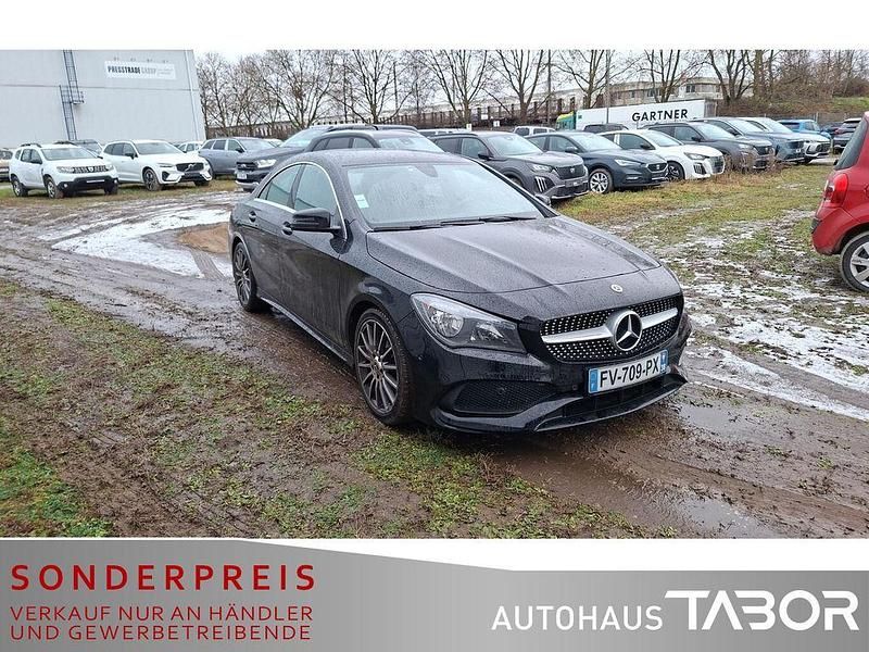 Gebraucht Mercedes CLA180 AMG line 122 PS (89 kW) 2017 Nachtschwarz Limousine