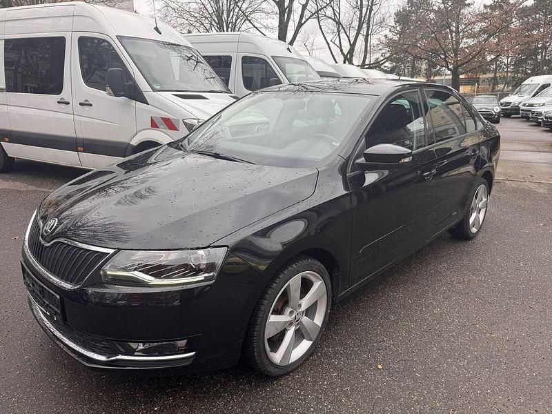 Second-hand Skoda Rapid 110 CP (80 kW) 2017 Negru Hatchback