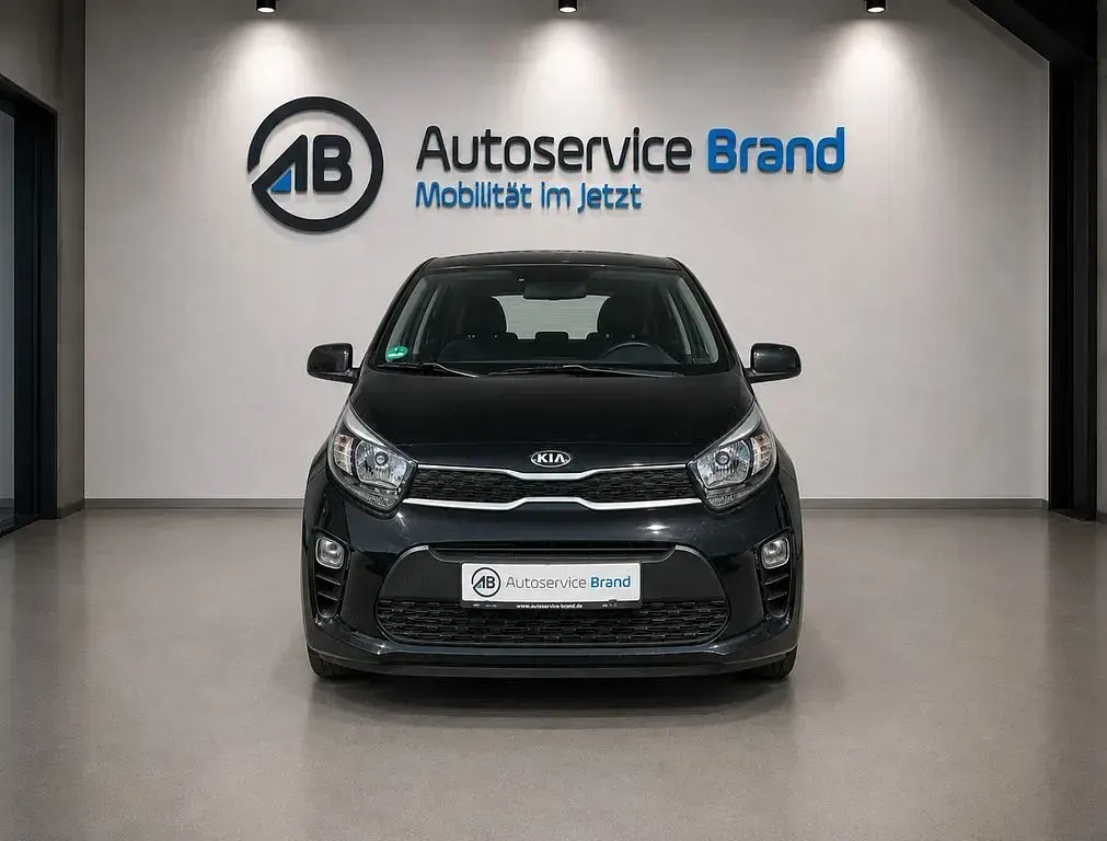 Gebraucht Kia Picanto Edition 7 67 PS (49 kW) 2018 Schwarz Kleinwagen