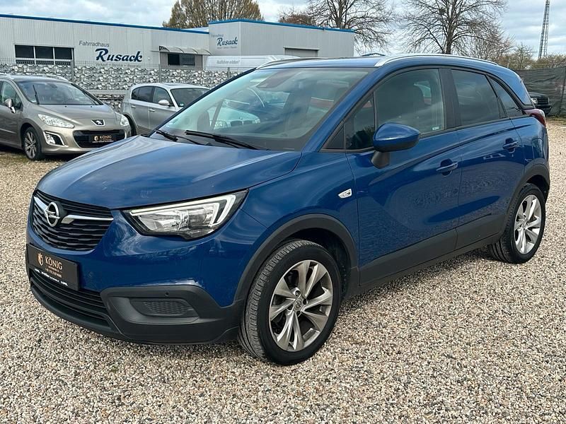 Gebraucht Opel Crossland X 110 PS (80 kW) 2018 Blau SUV