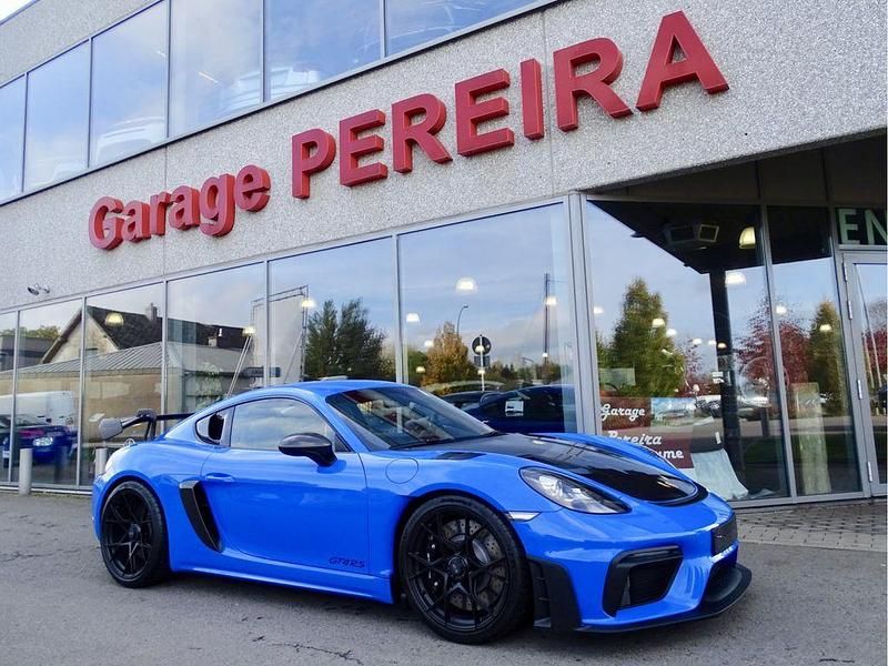 Gebraucht Porsche 718 Cayman GT4 500 PS (367 kW) 2022 Blau Coupé