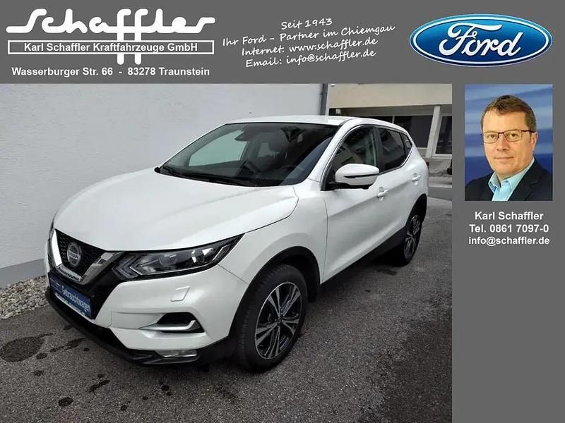 Brilliant white (m) Gebraucht 2019 Nissan Qashqai N-Connecta SUV | 14.990 € (Fairer Preis) - Bild 1/4