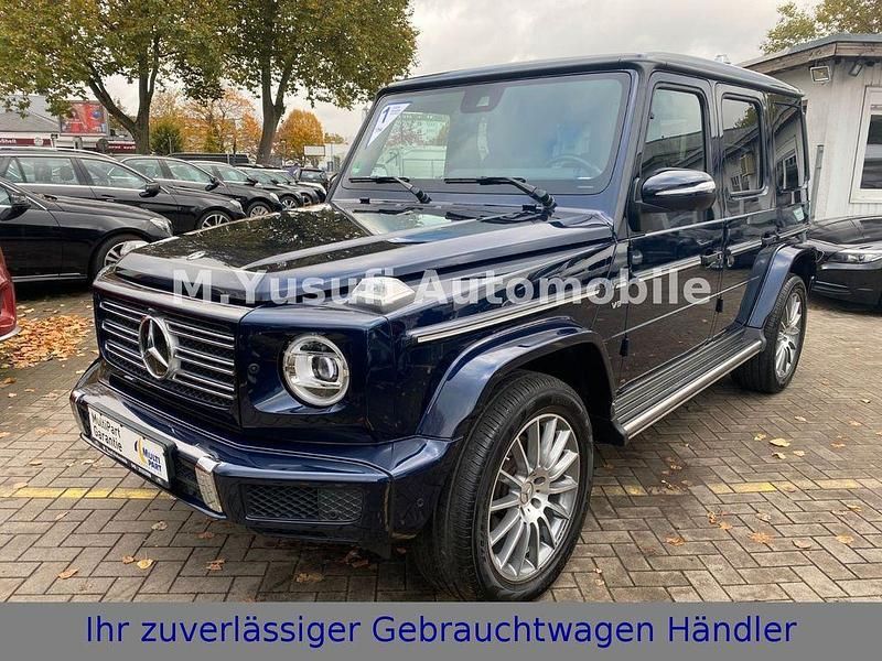Blau Gebraucht 2018 Mercedes G500 AMG line SUV | 104.990 € - Bild 1/4