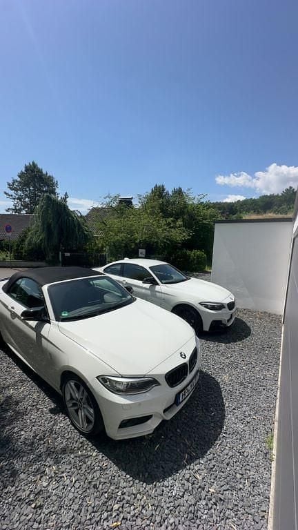 Weiß Gebraucht 2015 BMW 228 M Sport Cabrio | 20.999 € (Teuer) - Bild 1/4