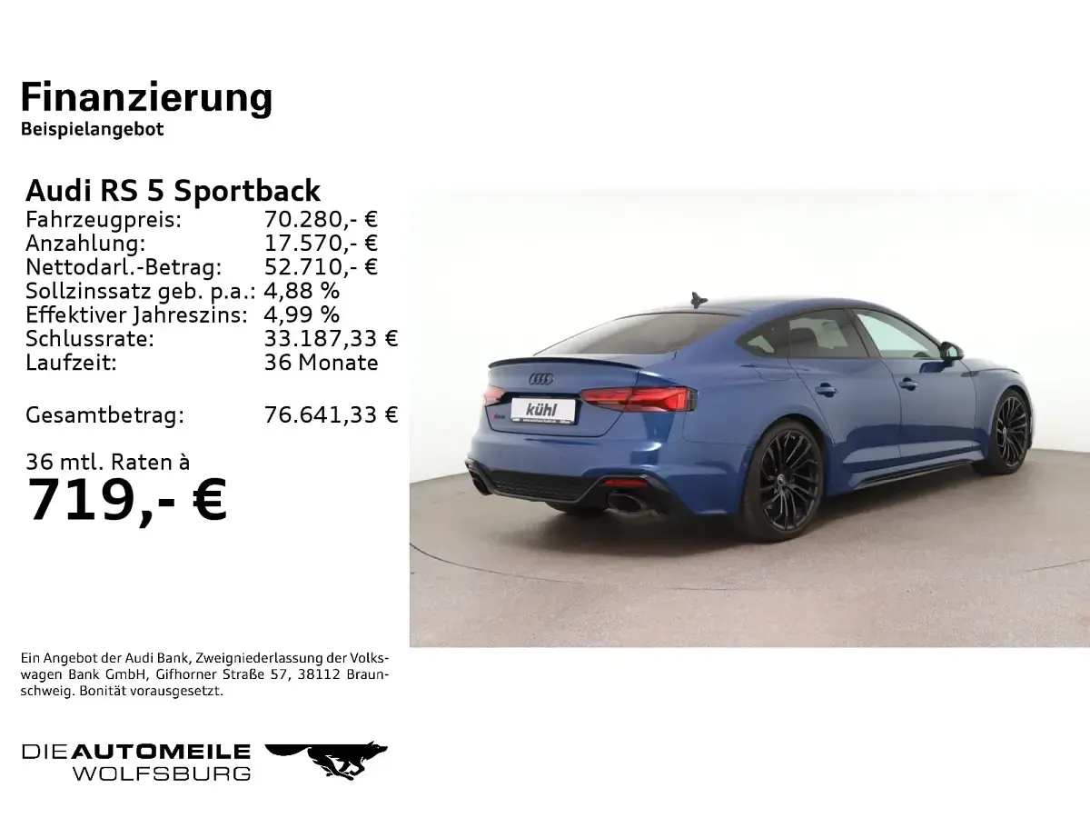 Gebraucht Audi RS5 Sportback 450 PS (330 kW) 2023 Limousine