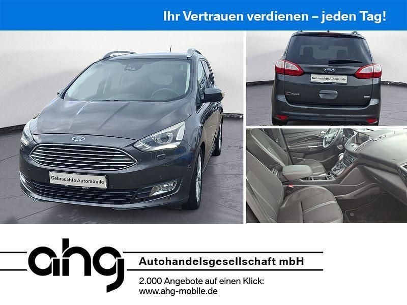 Grau Gebraucht 2016 Ford Grand C-Max Titanium Van / Kleinbus | 13.330 € (Fairer Preis) - Bild 1/4