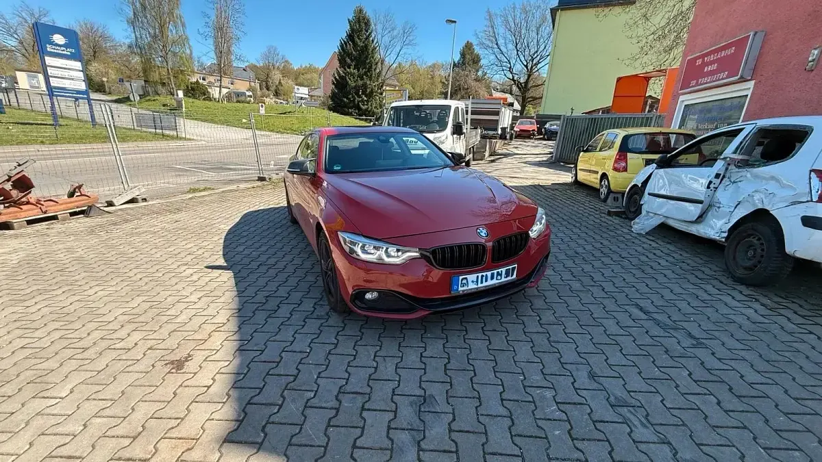 Brugt BMW 430 Shadowline 252 HK (185 kW) 2016 Rød Coupe