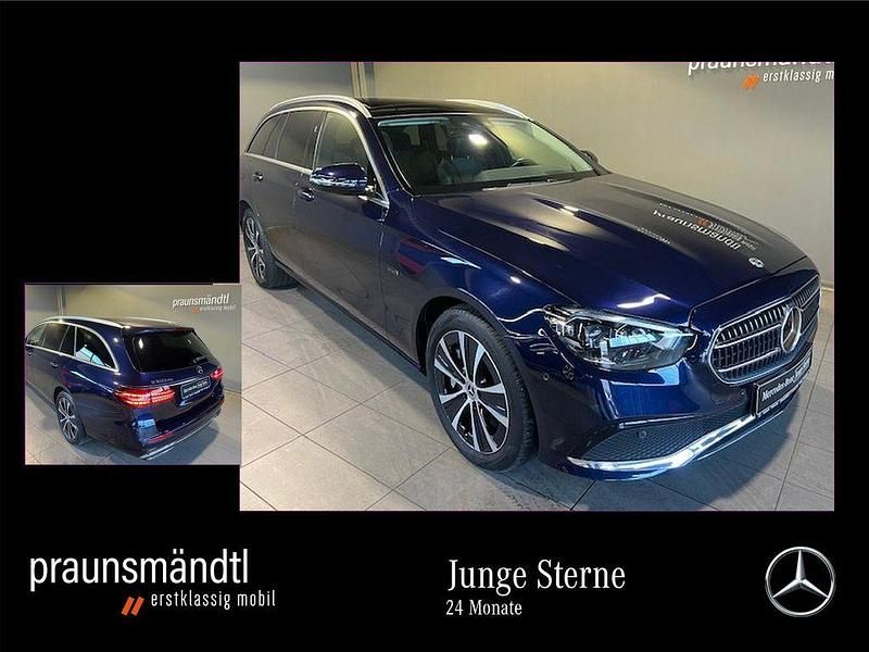 Blau Gebraucht 2021 Mercedes E300 Avantgarde Limousine | 28.900 € (Fairer Preis) - Bild 1/4