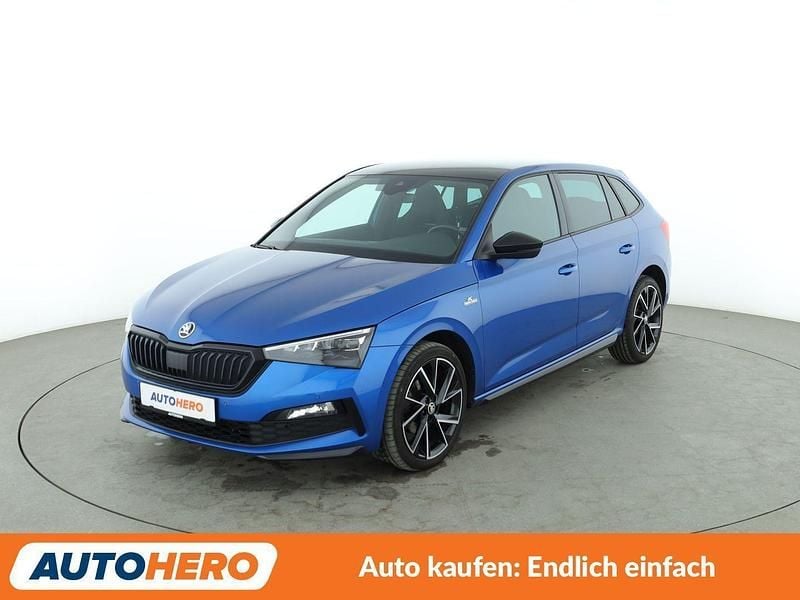 Gebraucht Skoda Scala Monte Carlo 116 PS (85 kW) 2020 Blau Kleinwagen
