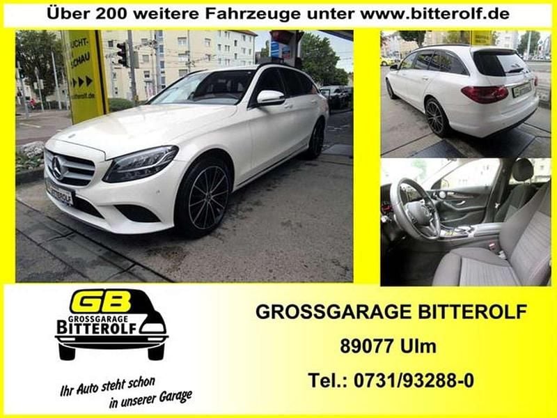 Diamantweiss Gebraucht 2020 Mercedes C220 Kombi | 23.990 € (Guter Preis) - Bild 1/4