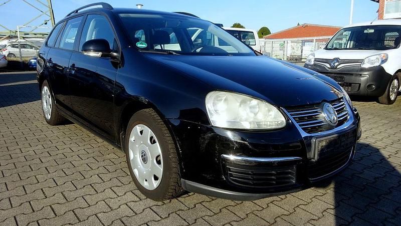 Gebraucht VW Golf V Trendline 105 PS (77 kW) 2008 Schwarz Kombi