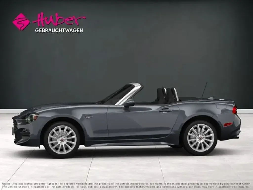 Gebraucht Fiat 124 Spider 140 PS (102 kW) 2018 Titanium flash mica (metallic) Cabrio