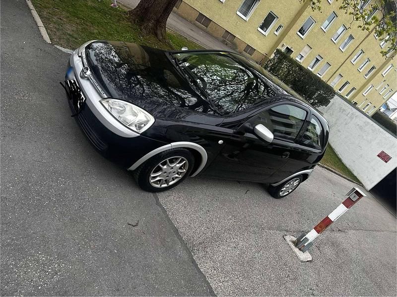 Gebraucht Opel Corsa 55 PS (40 kW) 2002 Schwarz Kleinwagen