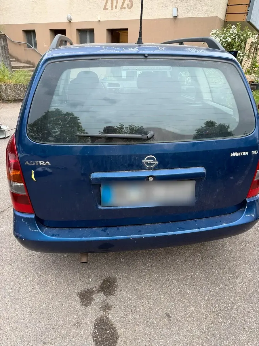Używany Opel Astra 101 KM (74 kW) 2003 Niebieski Kombi