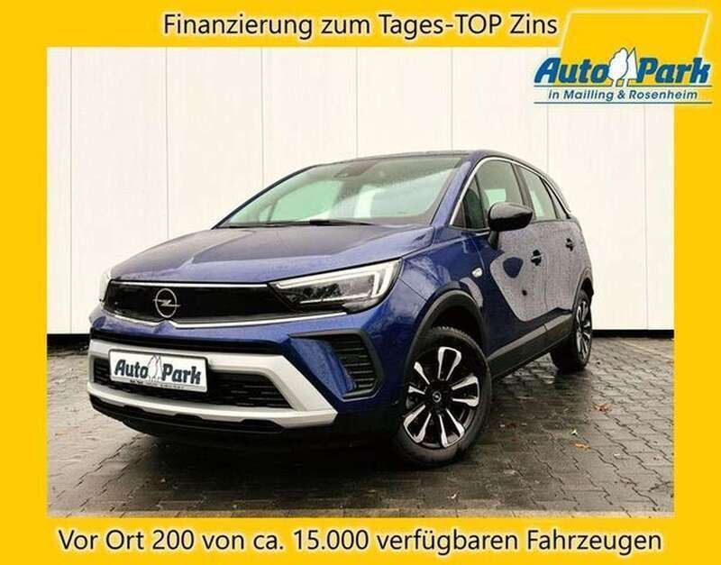 Nautic blau metallic Gebraucht 2022 Opel Crossland SUV | 20.477 € (Fairer Preis) - Bild 1/3