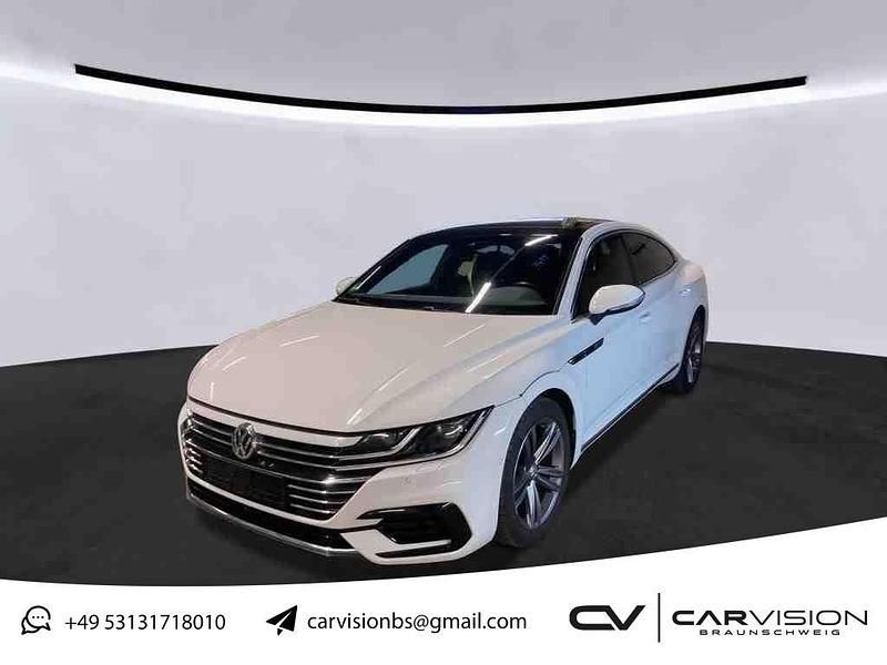 Pure white Gebraucht 2018 VW Arteon R-line Limousine | 23.999 € (Fairer Preis) - Bild 1/4