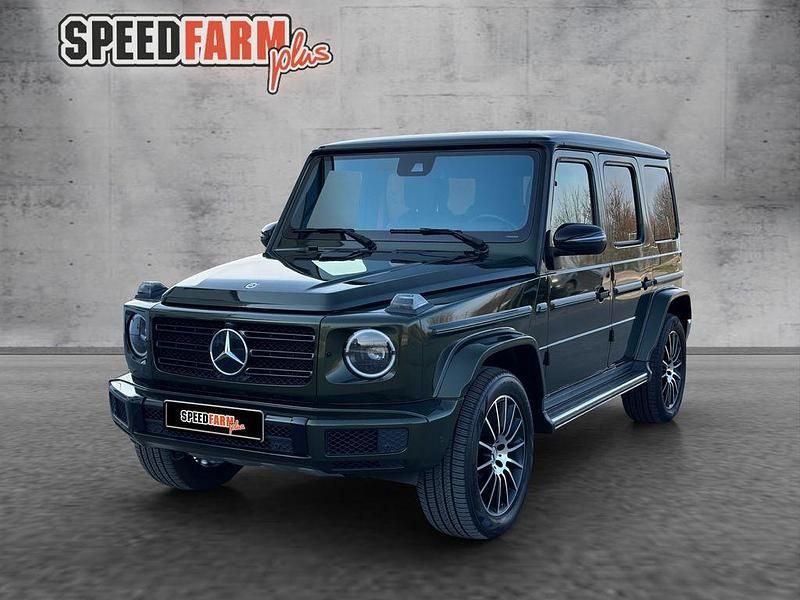 Designo oliv metallic Gebraucht 2021 Mercedes G500 AMG line SUV | 124.999 € (Teuer) - Bild 1/4