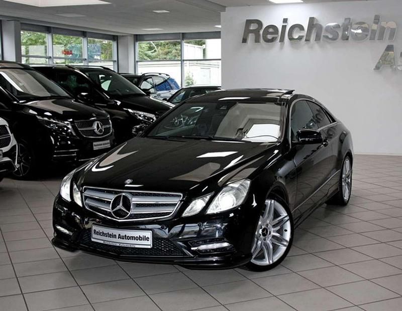 Gebraucht Mercedes E350 AMG 306 PS (225 kW) 2013 Obsidianschwarz Coupé
