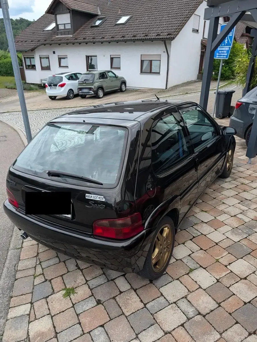 Gebraucht Citroën Saxo 75 PS (55 kW) 1999 Schwarz Kleinwagen