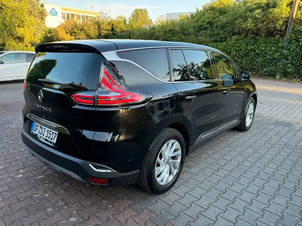 Gebraucht Renault Espace LIMITED 160 PS (117 kW) 2016 Schwarz Van / Kleinbus