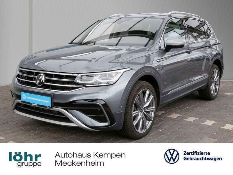 Platinum grey metallic Gebraucht 2024 VW Tiguan Allspace Elegance SUV | 43.850 € (Fairer Preis) - Bild 1/4