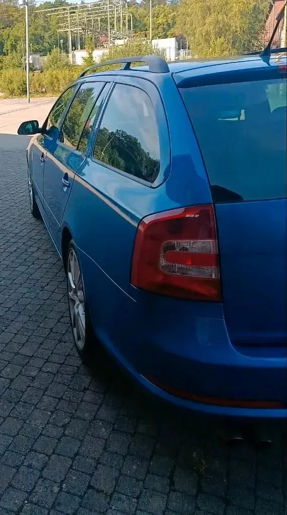 Gebraucht Skoda Octavia vRS 200 PS (147 kW) 2007 Blau Kombi