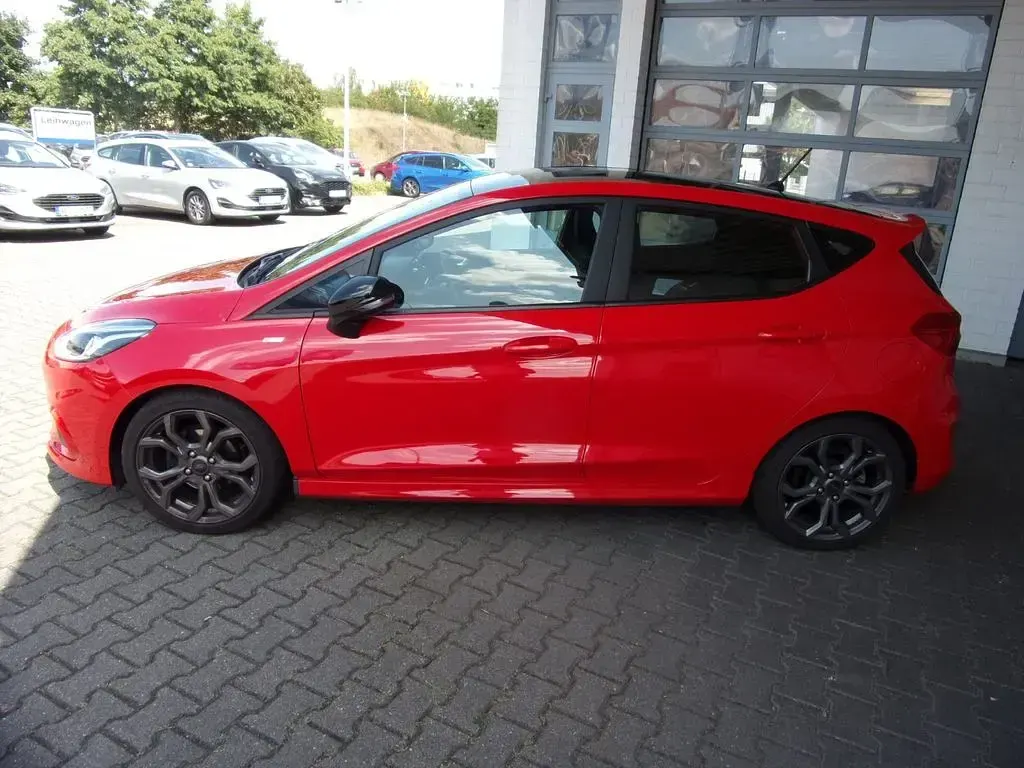 Gebraucht Ford Fiesta ST-Line 101 PS (74 kW) 2018 Rot Kleinwagen