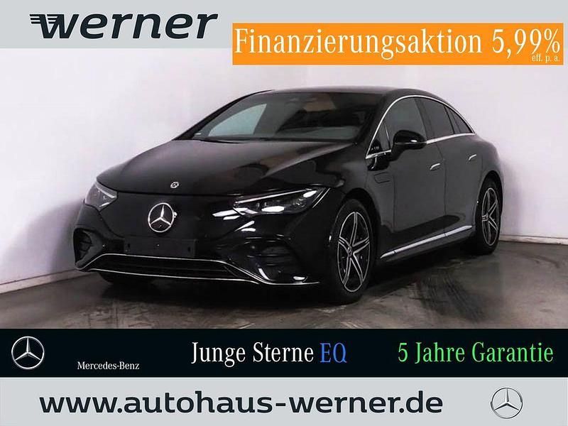 Gebraucht Mercedes EQE500 Premium 300 kW (408 PS) 2025 Lack obsidianschwarz (metallic) Limousine