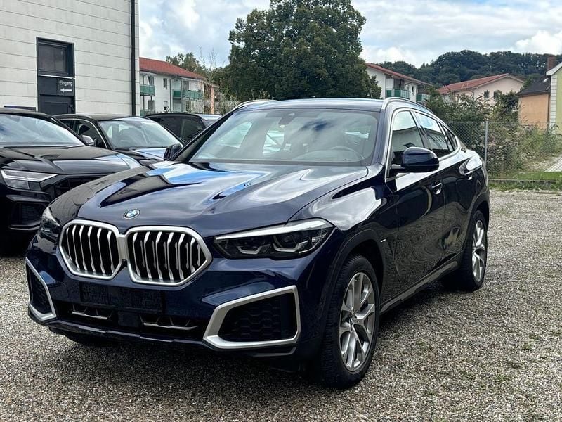 Blau Gebraucht 2022 BMW X6 xLine SUV | 49.999 € - Bild 1/4