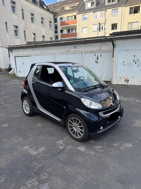 Schwarz Gebraucht 2008 Smart ForTwo Cabrio Cabrio | 3.099 € (Guter Preis) - Bild 1/4