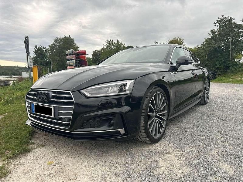 Gebraucht Audi A5 Sportback S-Line 252 PS (185 kW) 2018 Schwarz Kleinwagen