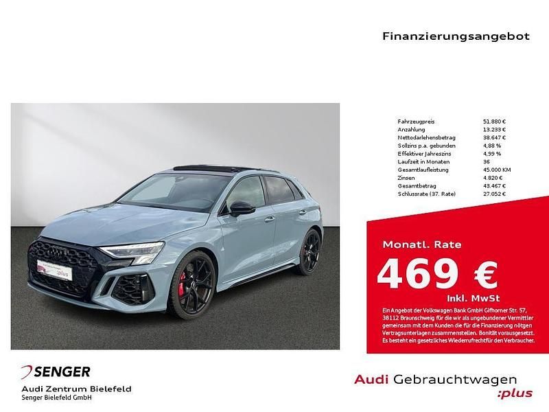 Kemoragrau Gebraucht 2023 Audi RS3 Sport Limousine | 51.880 € (Superpreis) - Bild 1/4