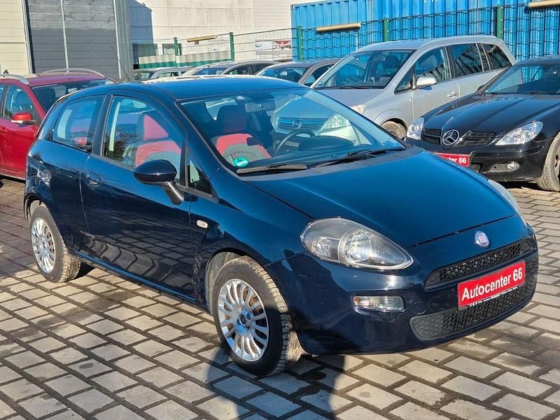 Gebraucht Fiat Punto Evo 69 PS (50 kW) 2012 Blau Kleinwagen