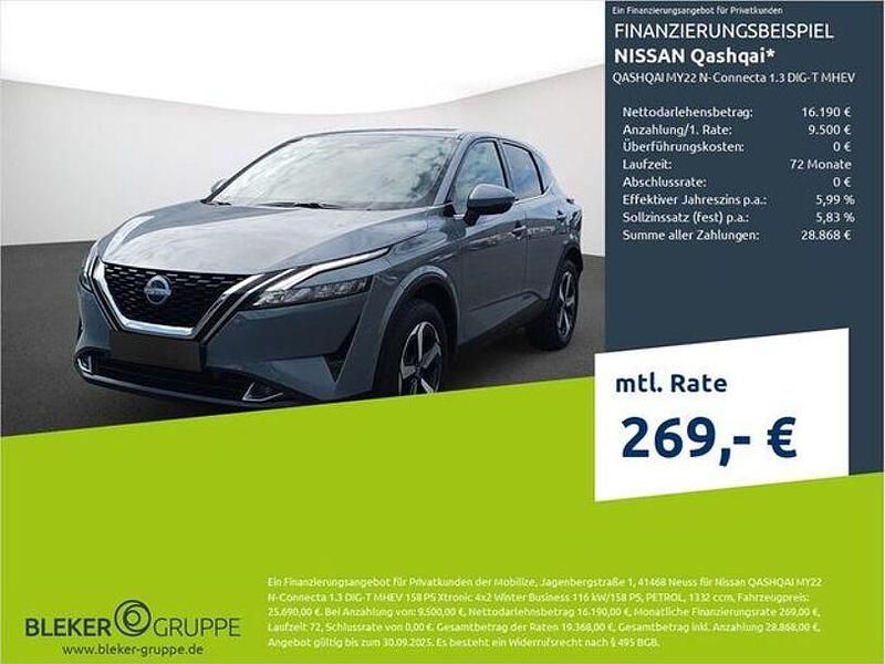 Ceramic grey/black Gebraucht 2023 Nissan Qashqai N-Connecta SUV | 24.980 € (Guter Preis) - Bild 1/3