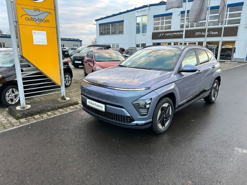 Blau Neu 2024 Hyundai Kona Trend SUV | 33.900 € (Fairer Preis) - Bild 1/4